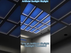 As luzes solares artificiais são adequadas para várias cenas