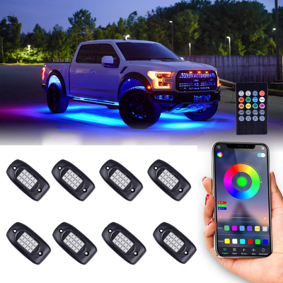 comprar 5050 Truck Lights RGB sem fio Rock com baterias de íon de lítio Fabricação em linha