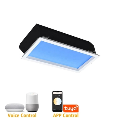 comprar 40W Smart Skylight Artificial Controlar a sua experiência de céu azul interior com aplicativo e controle remoto Fabricação em linha
