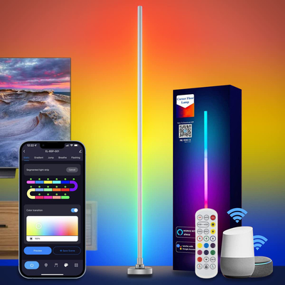 comprar Lâmpada de canto LED RGB para escritório de hotel Material Sílica Gel de Alumínio Fabricação em linha