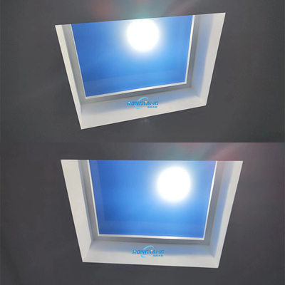 comprar Controle sem fio artificial do céu 500W do diodo emissor de luz da luz de painel da luz solar de Tuya Fabricação em linha