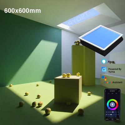 comprar Painéis de clarabóia inteligentes para interiores Tuya Superfície de controle montada trazendo luz natural Fabricação em linha