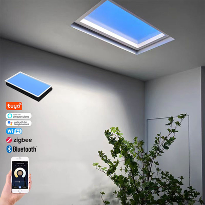 comprar Claraboia artificial do falso da luz do dia que ilumina CCT 6500K Dimmable Tuya Smart Wifi Fabricação em linha