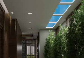 comprar Sem luz azul, piscadora, LED atenuável, clarabóia falsa, 30 graus com controle remoto. Fabricação em linha