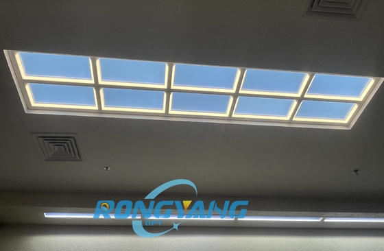 comprar Painel de LED Slim Sky Light Smart Control Soft Blue Sky Effect Painel de clarabóia LED para teto Altura de reserva 70 mm Fabricação em linha