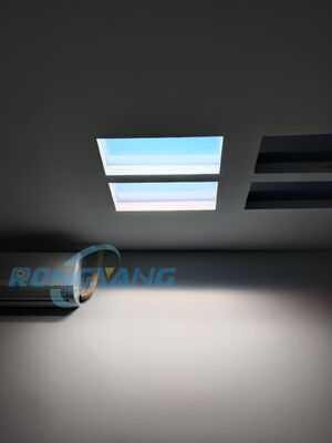 comprar Painéis de clarabóia falsos 600×300 mm Luz de teto de clarabóia artificial Céu natural simulado Fabricação em linha