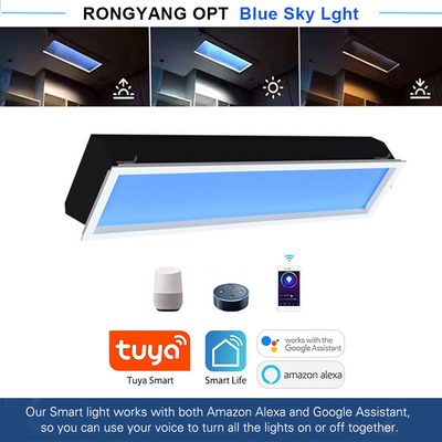 1200x300 Painel de teto LED artificial durável 100W 5500 lúmens