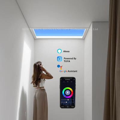 Janela sem fio 110V luz do dia artificial 30 graus multicena