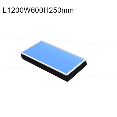 Fácil de limpar clarabóia LED artificial, simulação de luz do dia painéis de clarabóia falsos em branco