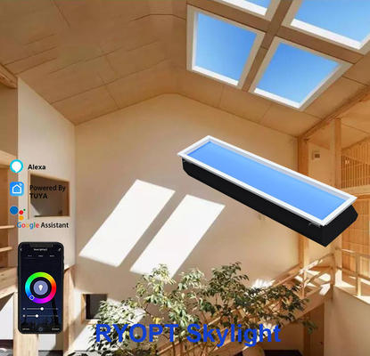 Luz de painel de teto LED 110V 220V para interior 120X30 Tuya Alexa Control