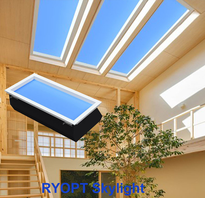Luz de teto LED azul céu sem cintilação CCT 7800K Prático