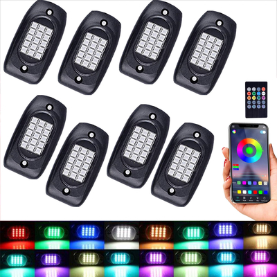 Controle Remoto Prático Estável Rock Lights Mudança de Cor SMD5050