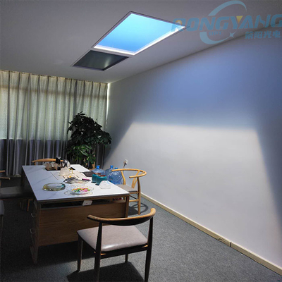 Luz solar dinâmica de teto   Simulação de luz natural com sombra 3D e controle remoto