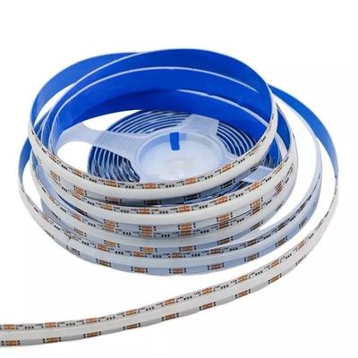 Tira de LED digital regulável PCB 10mm, tira RGB de perfil de alumínio COB