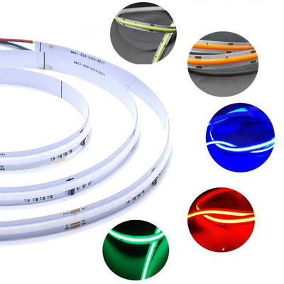 Fita LED RGB multicena 18W, luzes de tira LED RGB flexíveis IP67