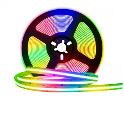 Fita LED OEM RGB COB 12V à prova d'água para árvore de Natal