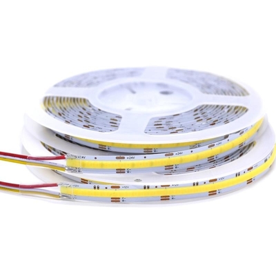 Luzes de tira de LED quente PCB giratória, fita de LED sem pontos 608 LED/M