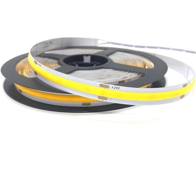 Tira de LED flexível multicena COB, luzes de tira de LED lineares sem pontos práticas