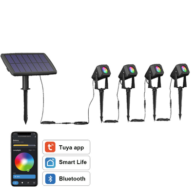 85RA RGB Holofotes Externos Coloridos Controle Remoto Multicena