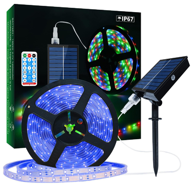 Luz de tira solar regulável SMD2835 estável para festa de Natal