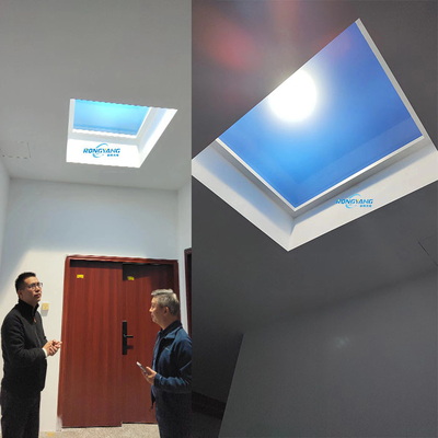 IP65 Painel de luz solar LED vertical com 10000lm Fluxo luminoso de saída 180 graus