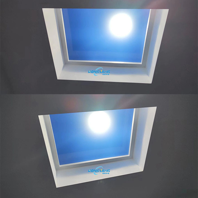 Painel de luz solar artificial durável com ângulo vertical de raio de luz solar de 180° e longa vida útil