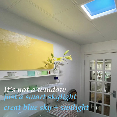 A claraboia livre UV do falso do diodo emissor de luz almofada a terapia artificial do céu azul de ritmo circadiano da luz do dia