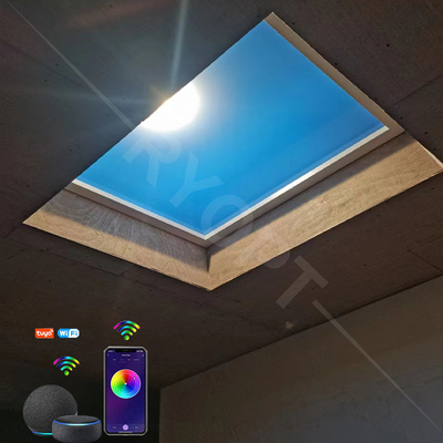 luz de painel montada de superfície do diodo emissor de luz de 60*60 300W - lâmpada do céu azul para a casa