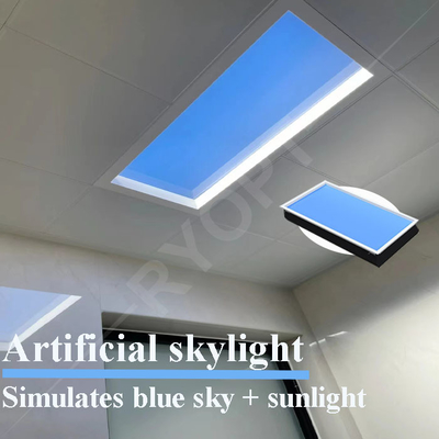Iluminação solar artificial ClearSky LED para residências e escritórios com instalação fácil e design de eficiência energética