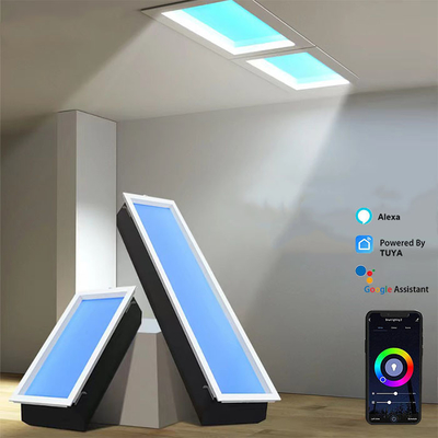 Painel de guia de luz acrílica personalizável 1135x125mm Solução de iluminação de buraco de abertura