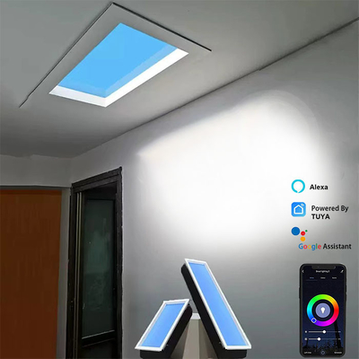 3.6A painel de claraboia LED 2100-7000K Temperatura de cor 6-10 metros quadrados Área irradiada
