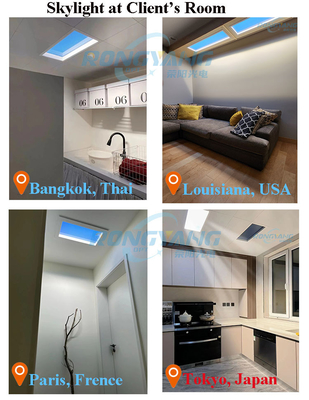 50W LED Fake Skylight para Projeto Circadiano e 95 RA Cri Standard