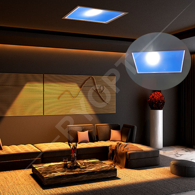 Luzes de teto artificiais 500W do céu do diodo emissor de luz da claraboia Tuya ajustável Alexa Control System