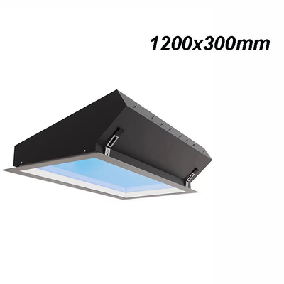 Iluminação circadiana simula diferentes cores do dia Painel de janela falso 110-240V