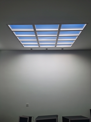 Painel de vidro solar LED artificial Faixa de potência de entrada 110V-240VAC Corrente 7.2A