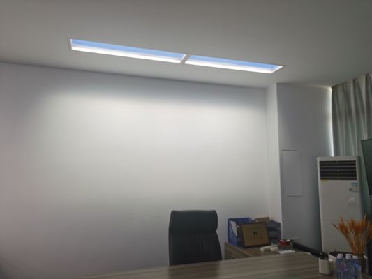 Fonte luminosa LED artificial incorporada para consumo de energia de 150 W e método de instalação incorporada