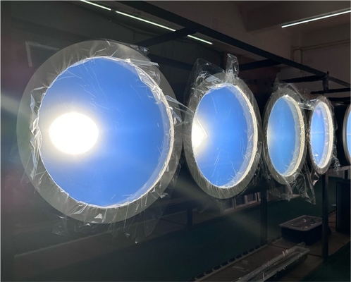 Luz solar artificial inteligente com efeito solar em movimento e sombras realistas