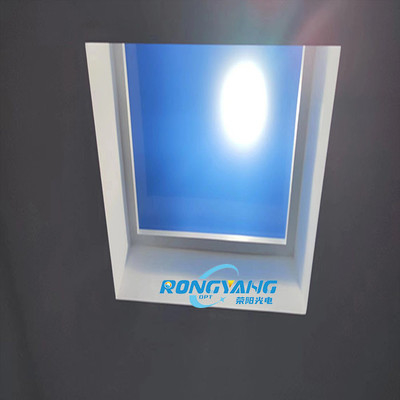 Luz de efeito céu inteligente Ø600mm, controlado por aplicativo/remote/voz, Zigbee & CE, simulação natural de luz solar