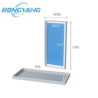 Temperatura de cor 2100-7500K LED Sky Panel Smart Ceiling Skylight 36mm fina, 160W, fácil de instalar, luz natural do dia