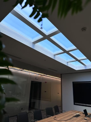 Luz Branca Cor Embutida Claraboia LED Artificial 12kg Método de Instalação Embutida para Comercial