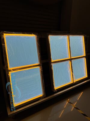 ROhs Certified Fake Window Light com iluminação de ritmo circadiano temperatura de cor ajustável e baixo consumo de energia